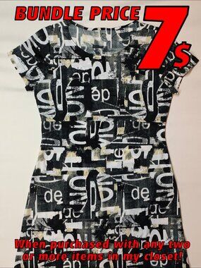 Unique! Handmade Short Sleeve Sundress Small